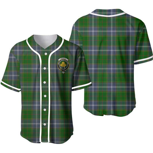 Pringle Tartan Crest Baseball Jersey