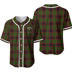 Buchan Tartan Crest Baseball Jersey