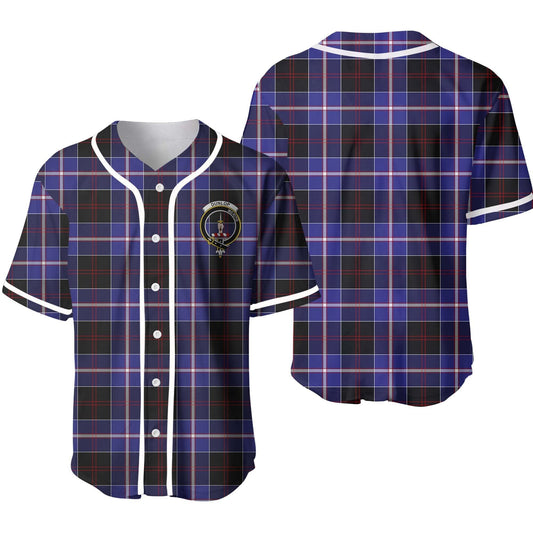 Dunlop Tartan Crest Baseball Jersey