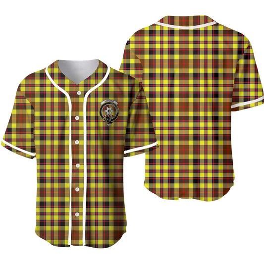 Jardine Tartan Crest Baseball Jersey