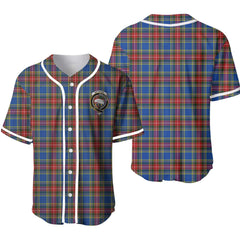 Bethune Tartan Crest Baseball Jersey