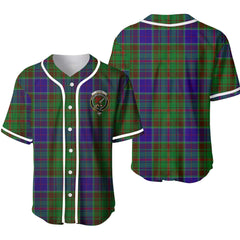 Adam Tartan Crest Baseball Jersey