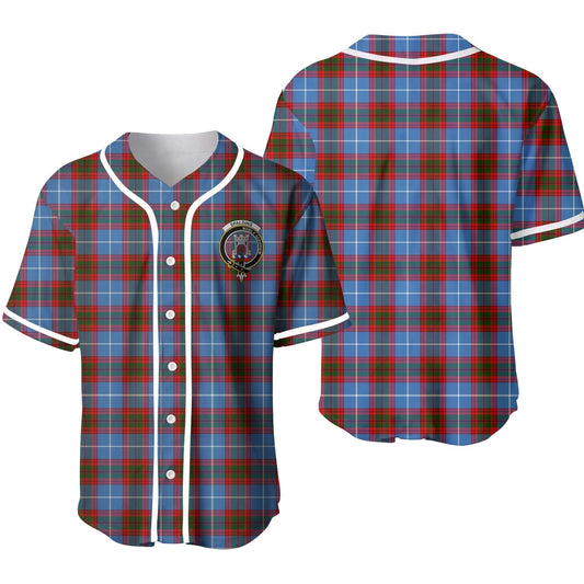 Spalding Tartan Crest Baseball Jersey