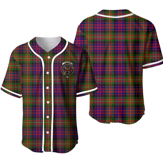 Carnegie Tartan Crest Baseball Jersey