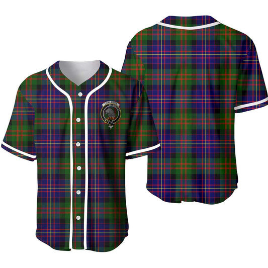 Chalmers Tartan Crest Baseball Jersey