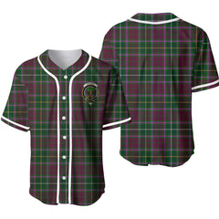 Crosbie Tartan Crest Baseball Jersey