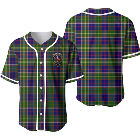 Whiteford Tartan Crest Baseball Jersey