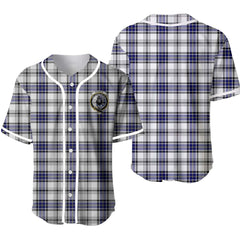 Hannay Tartan Crest Baseball Jersey