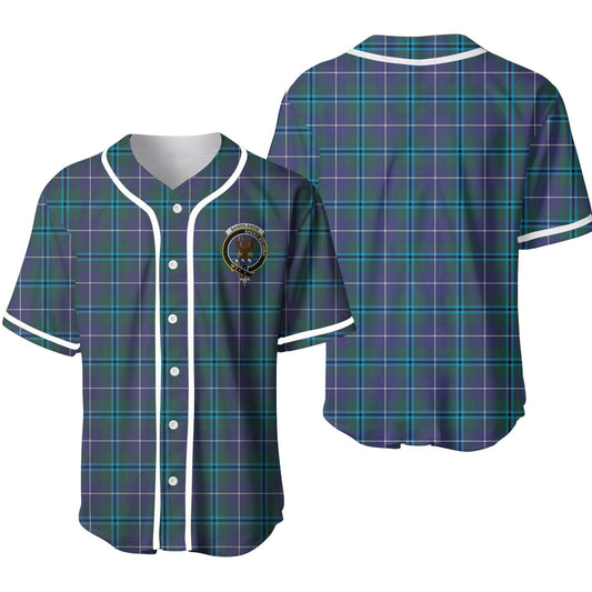 Sandilands Tartan Crest Baseball Jersey