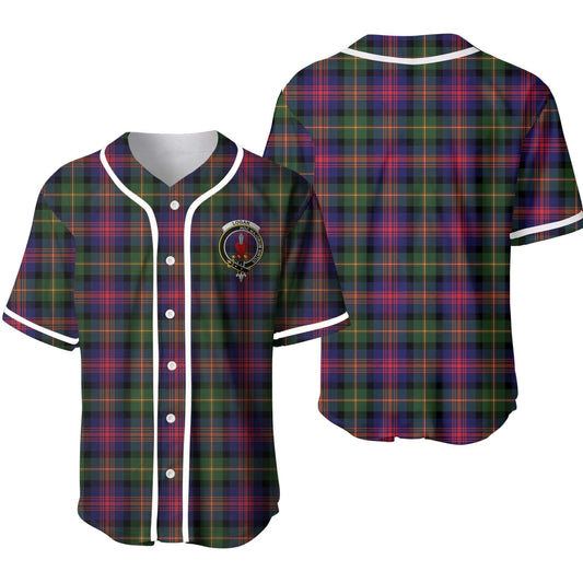 Logan Tartan Crest Baseball Jersey