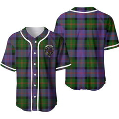 Blair Tartan Crest Baseball Jersey