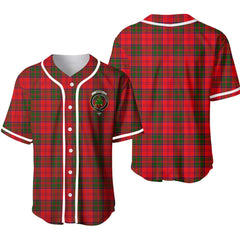 Grant Tartan Crest Baseball Jersey