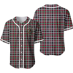 Borthwick Tartan Crest Baseball Jersey
