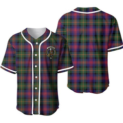 MacLennan Tartan Crest Baseball Jersey