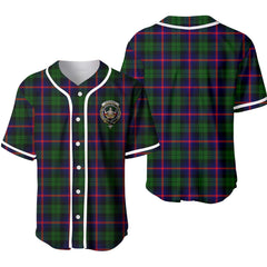 Urquhart Tartan Crest Baseball Jersey