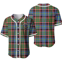Stirling (of Cadder Present Chief) Tartan Crest Baseball Jersey