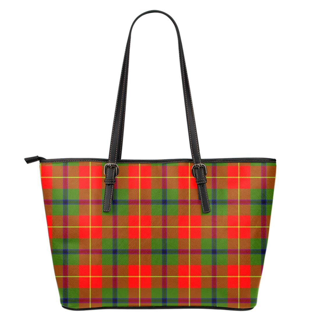 Turnbull Dress Tartan Plaid Leather Tote