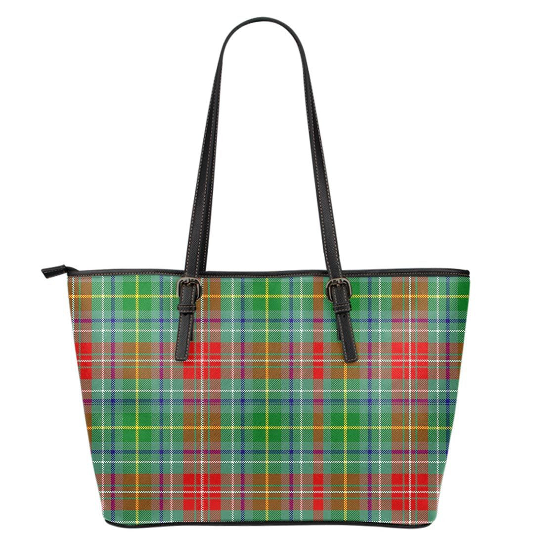 Muirhead Tartan Plaid Leather Tote