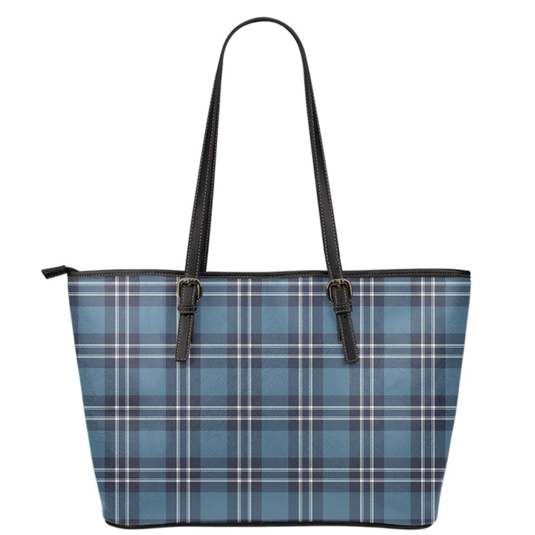 Earl of St Andrews Tartan Plaid Leather Tote