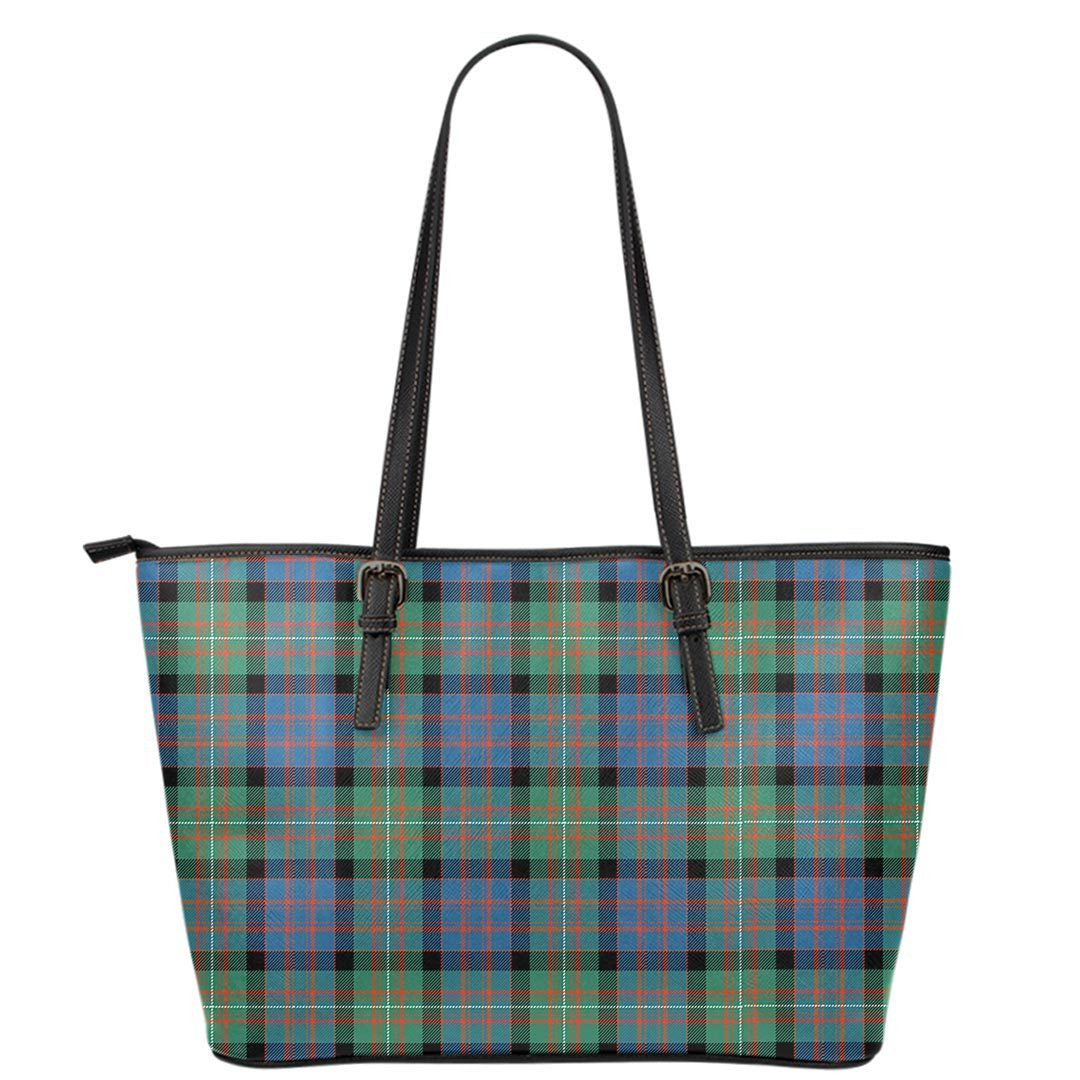 MacDonnell of Glengarry Ancient Tartan Plaid Leather Tote
