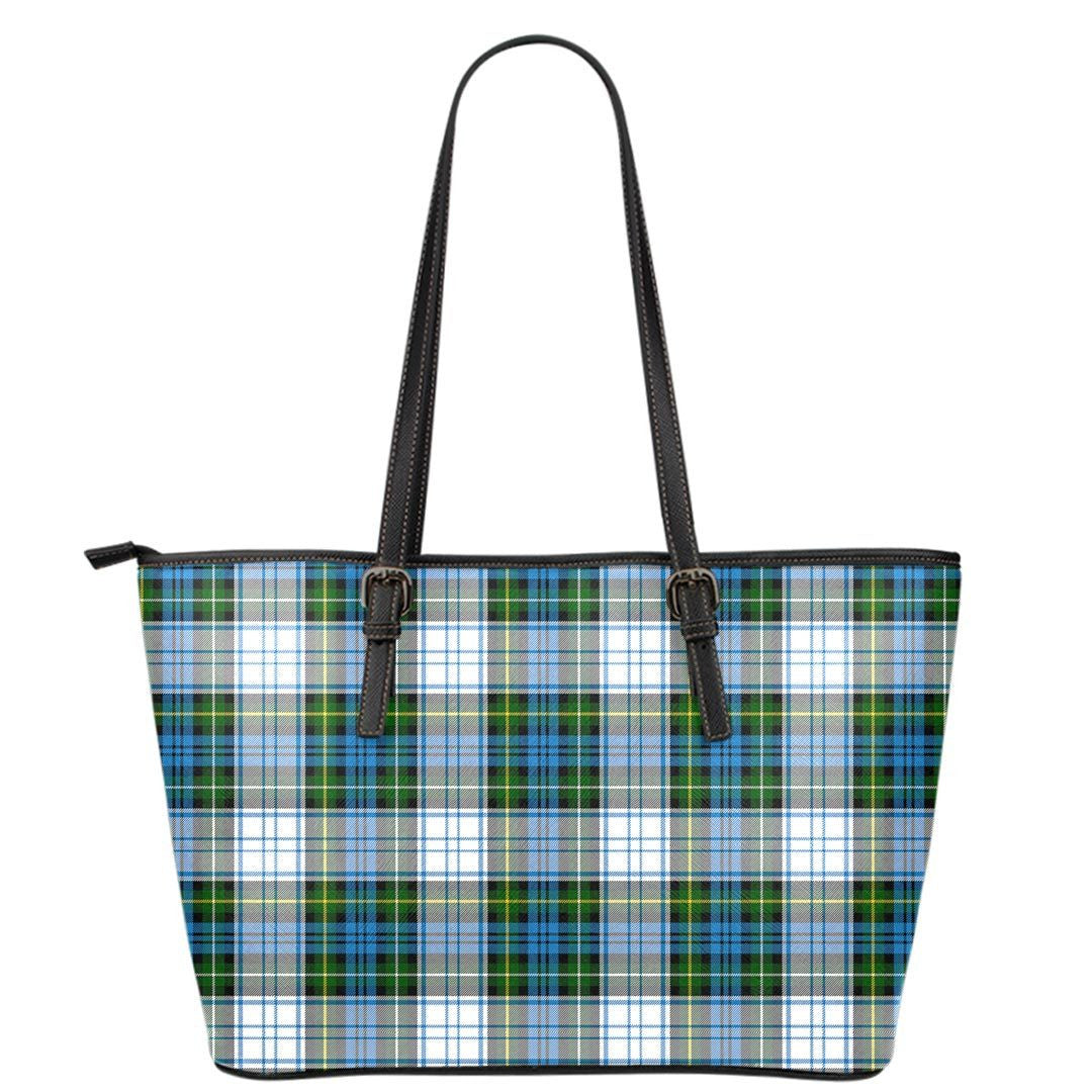 Campbell Dress Ancient Tartan Plaid Leather Tote