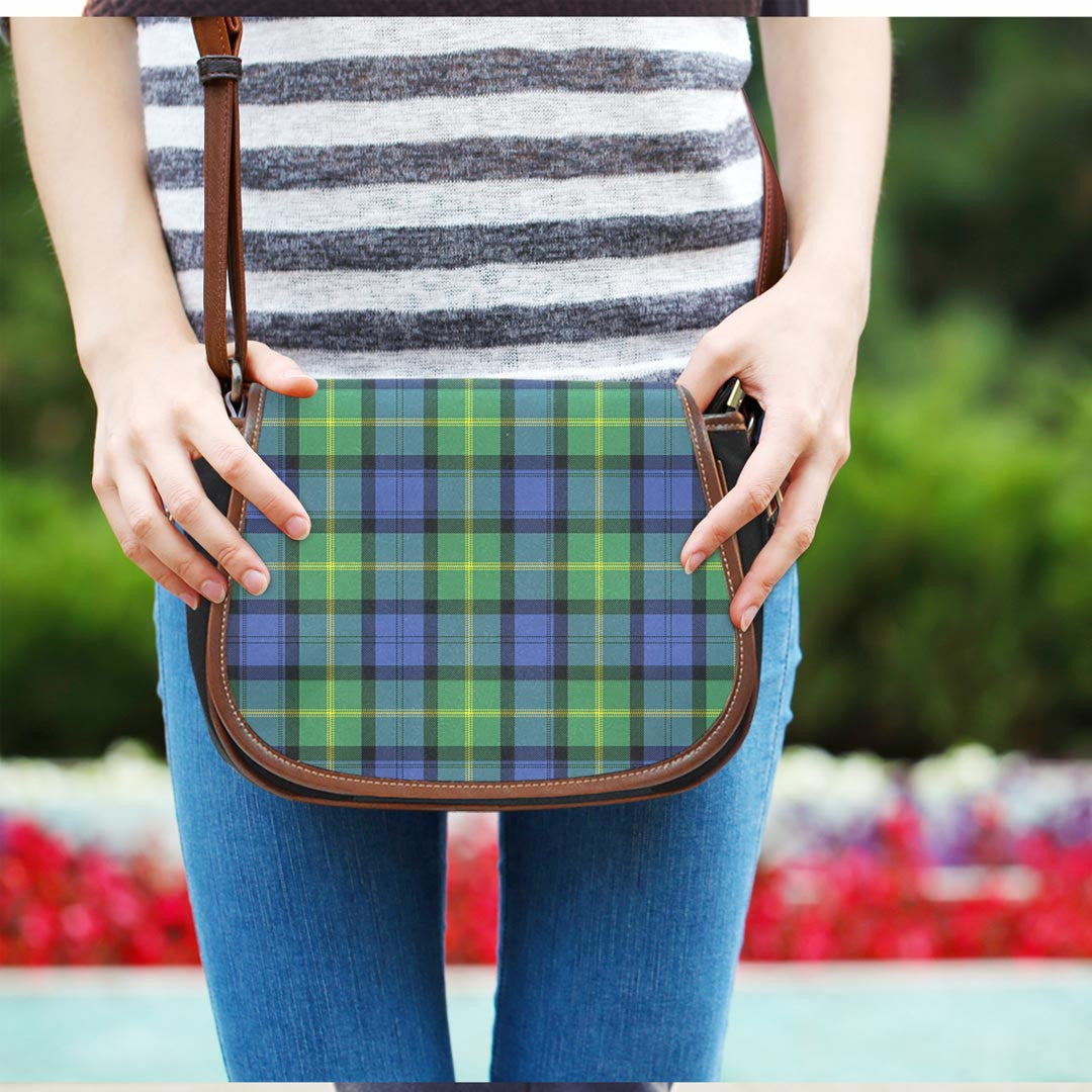 Gordon Old Ancient Tartan Plaid Saddle Bag