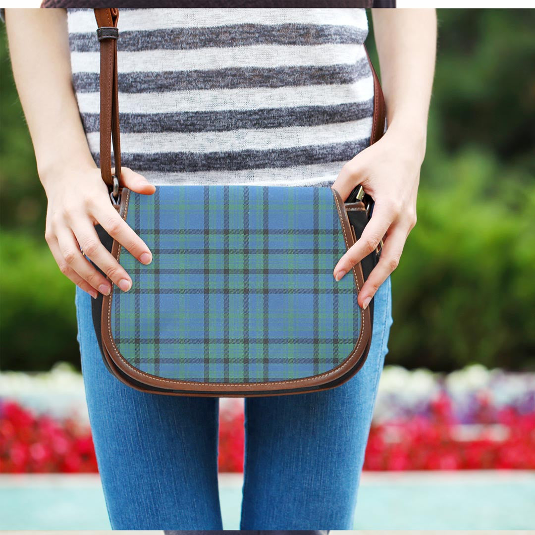 Matheson Hunting Ancient Tartan Plaid Saddle Bag