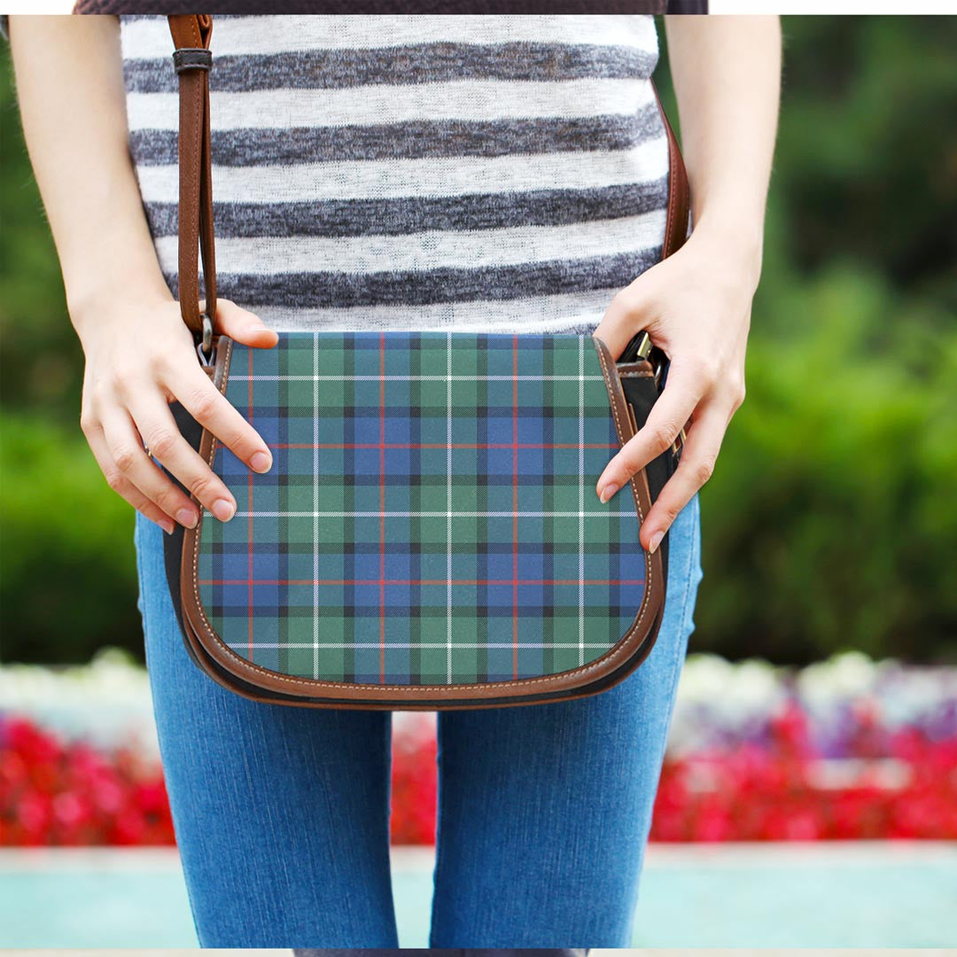 Davidson of Tulloch Tartan Plaid Saddle Bag