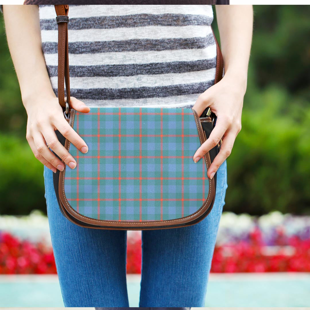 Agnew Ancient Tartan Plaid Saddle Bag