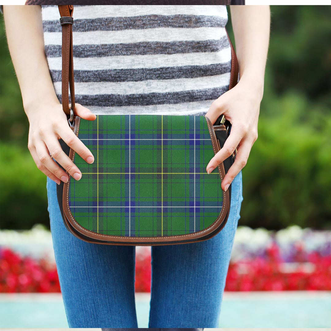 Henderson Modern Tartan Plaid Saddle Bag