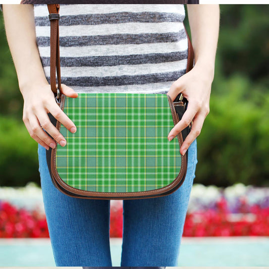 Currie Tartan Plaid Saddle Bag