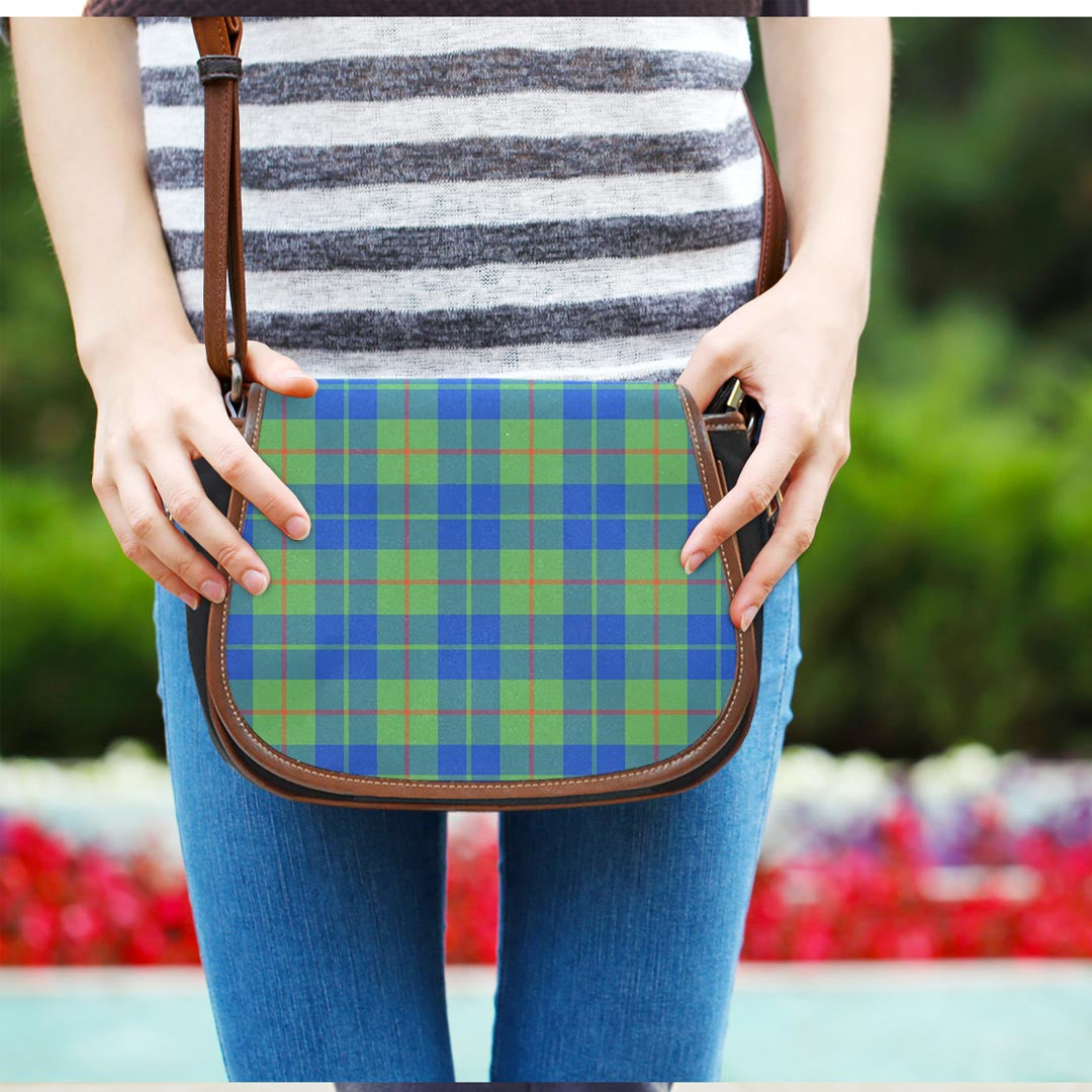Barclay Hunting Ancient Tartan Plaid Saddle Bag