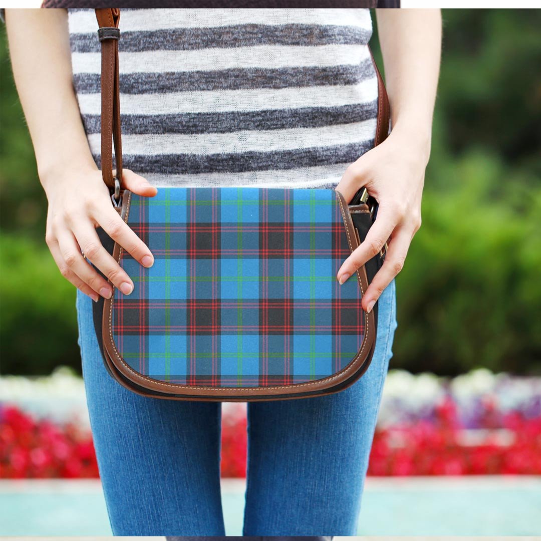 Home Ancient Tartan Plaid Saddle Bag