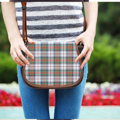 MacDuff Dress Ancient Tartan Plaid Saddle Bag