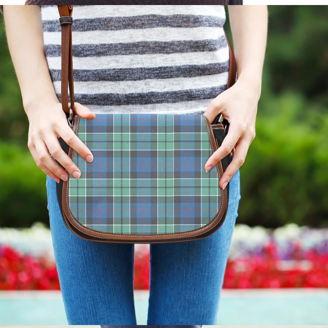 Leslie Hunting Tartan Plaid Saddle Bag