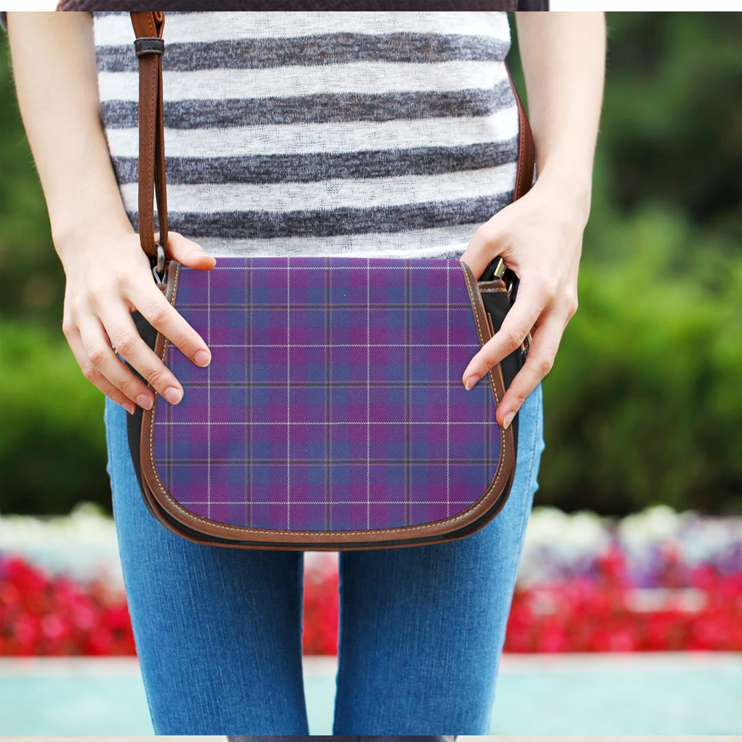Pride of Glencoe Tartan Plaid Saddle Bag