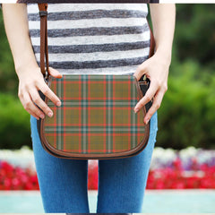 Seton Hunting Modern Tartan Plaid Saddle Bag