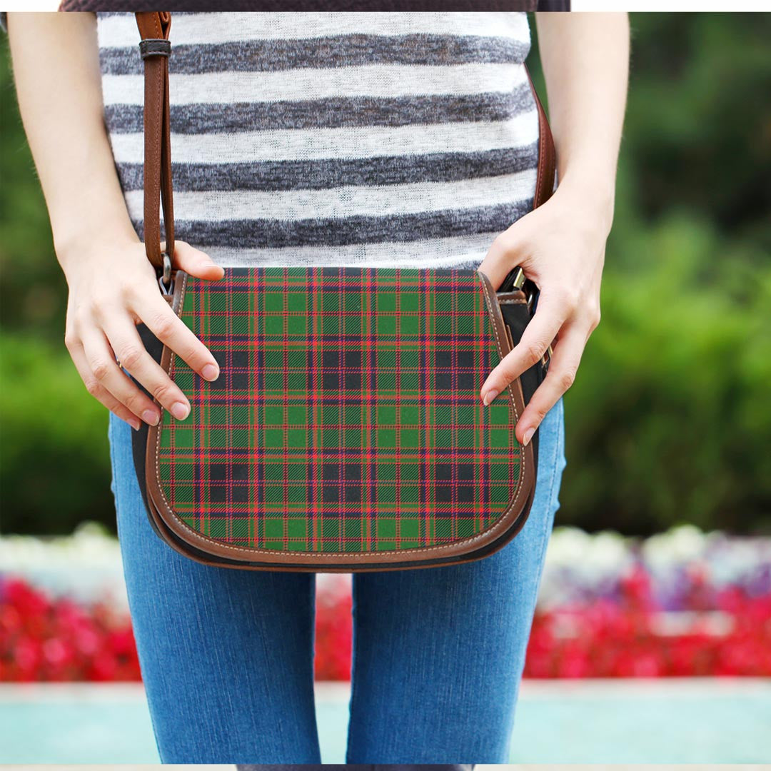 Buchan Modern Tartan Plaid Saddle Bag