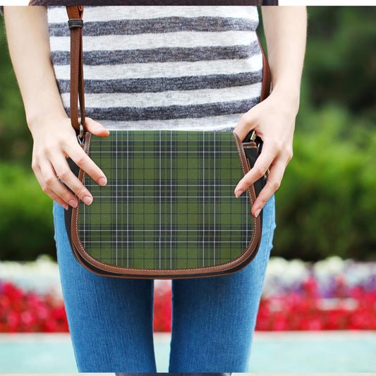 MacLean Hunting Ancient Tartan Plaid Saddle Bag