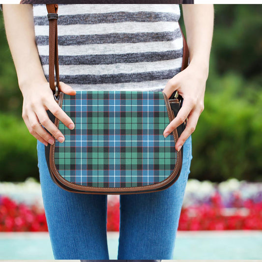 Galbraith Ancient Tartan Plaid Saddle Bag