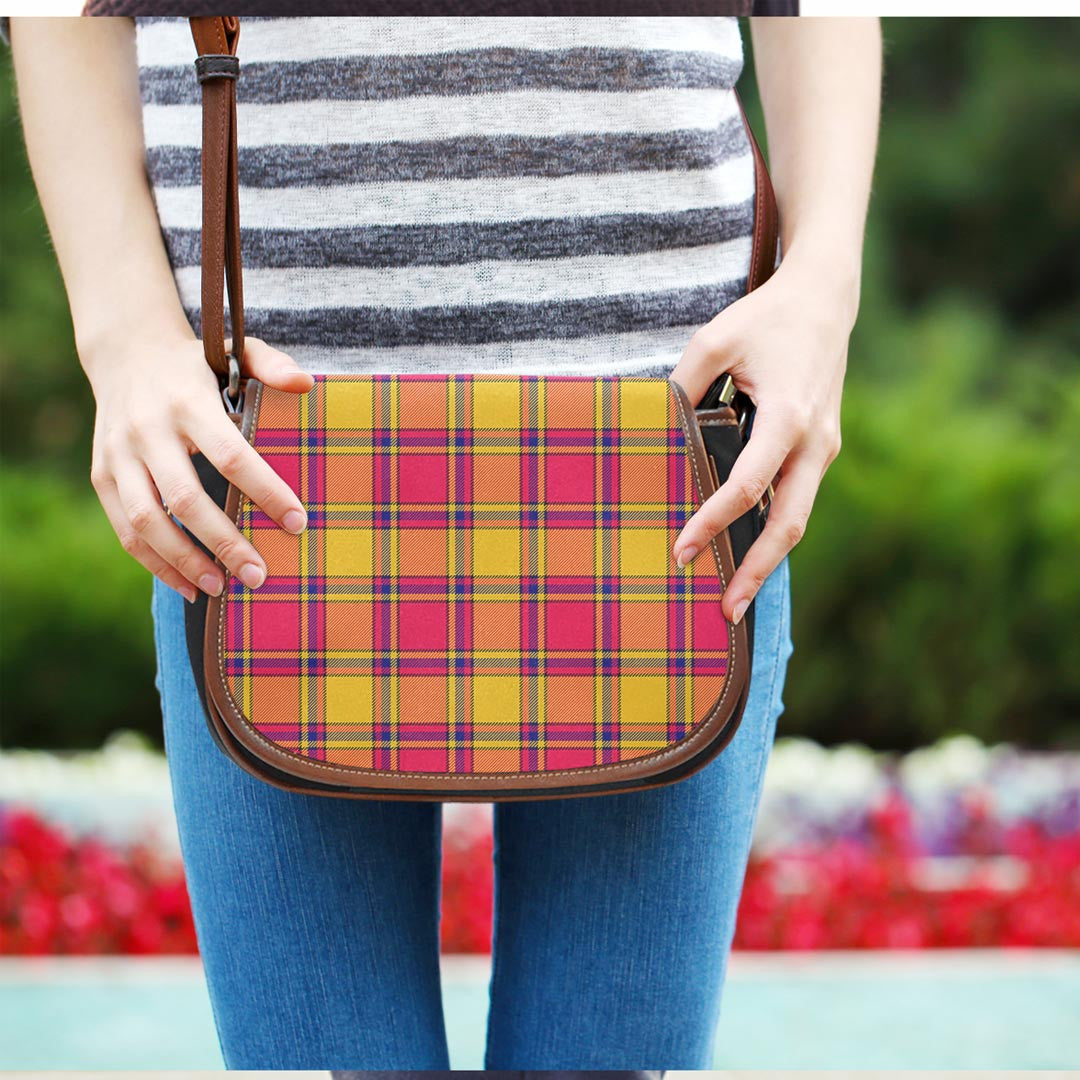 Scrymgeour Tartan Plaid Saddle Bag