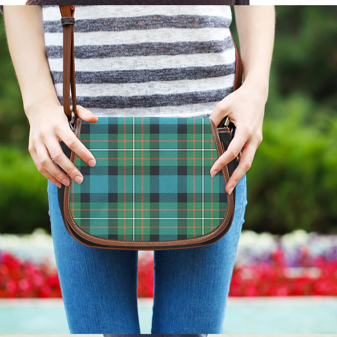 FERGUSON ANCIENT Tartan Plaid Saddle Bag