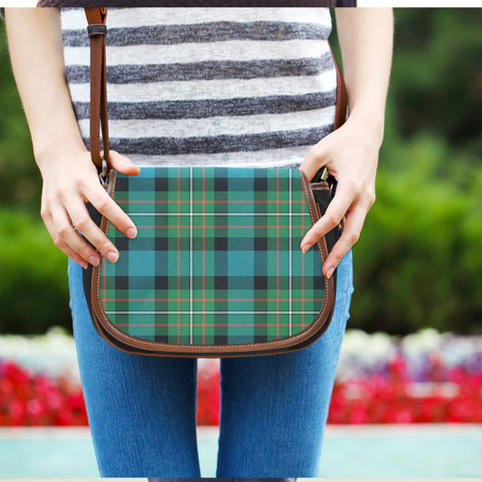 FERGUSON ANCIENT Tartan Plaid Saddle Bag