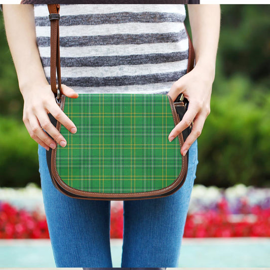 Wexford County Tartan Plaid Saddle Bag