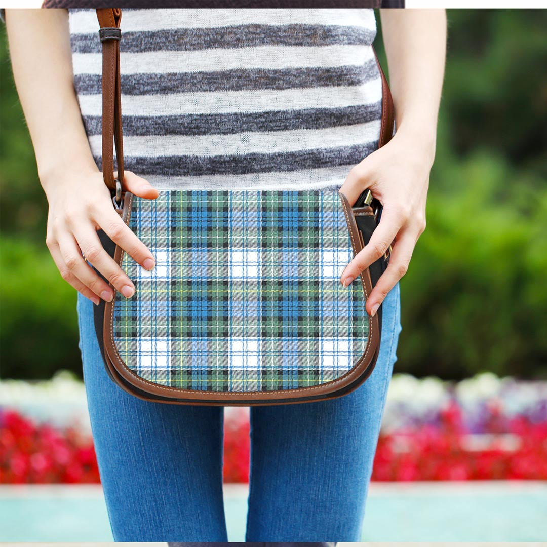 Campbell Dress Tartan Plaid Saddle Bag