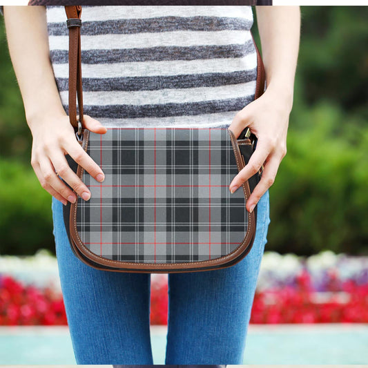 Moffat Modern Tartan Plaid Saddle Bag