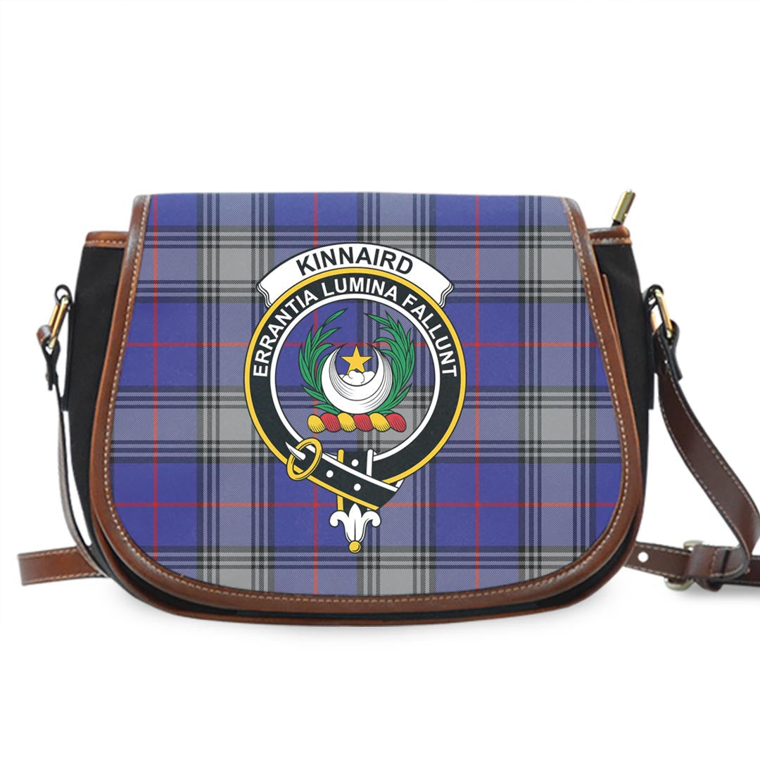 Kinnaird Tartan Crest Saddle Bag