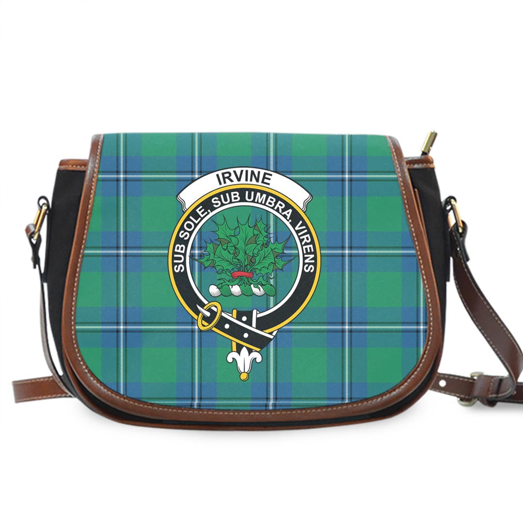 Irvine Ancient Tartan Crest Saddle Bag