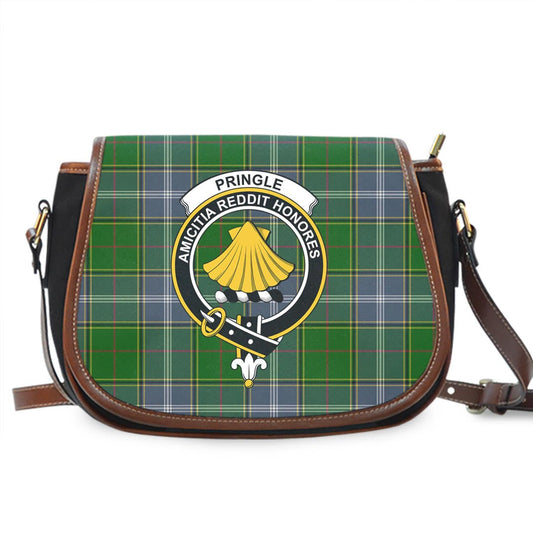 Pringle Tartan Crest Saddle Bag