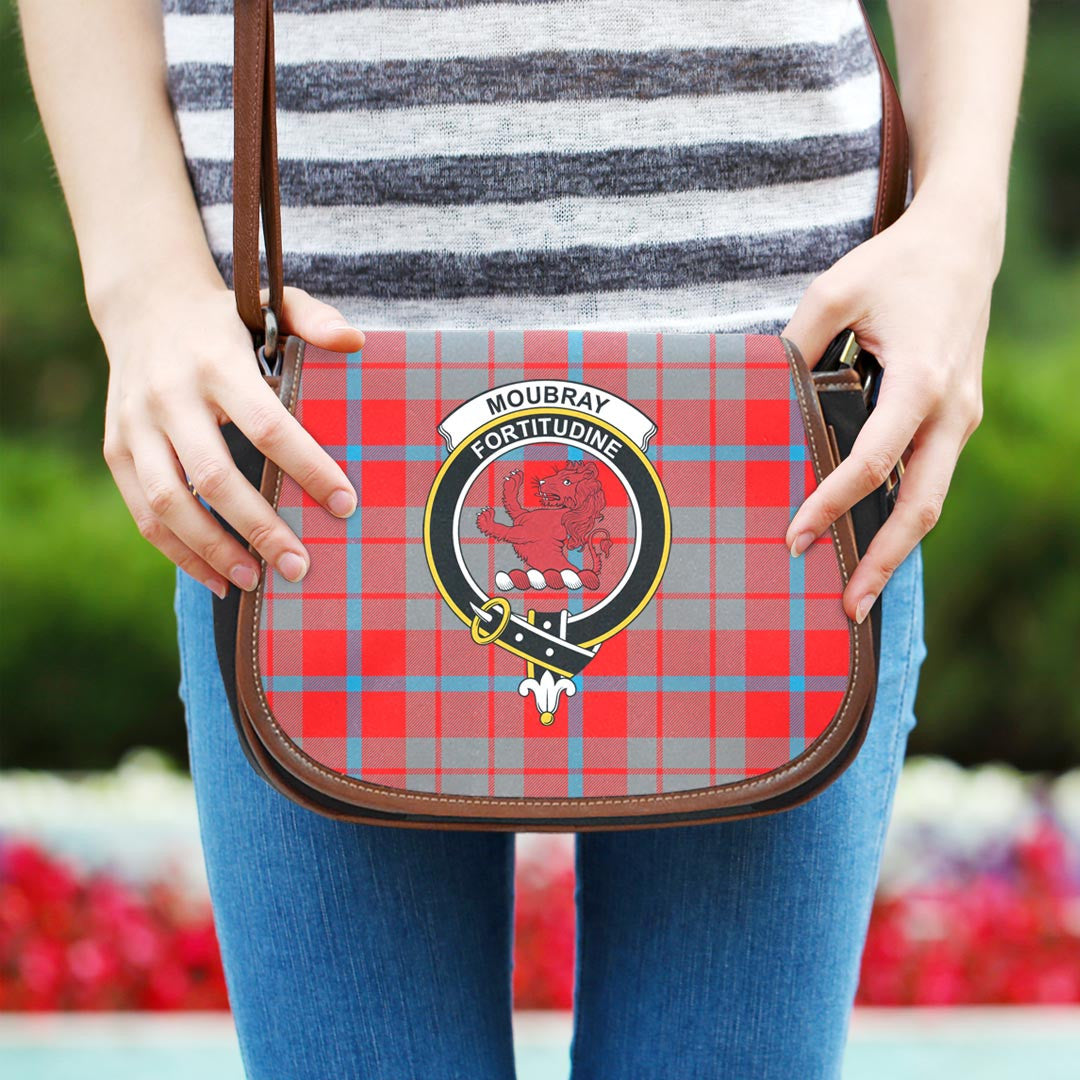 Moubray Tartan Crest Saddle Bag